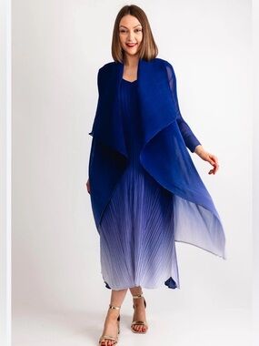 NWT OS Alquema Estrella Dress and Jacket *PURPLE*